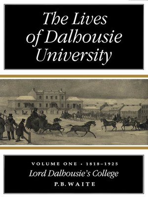 cover image of Lives of Dalhousie University